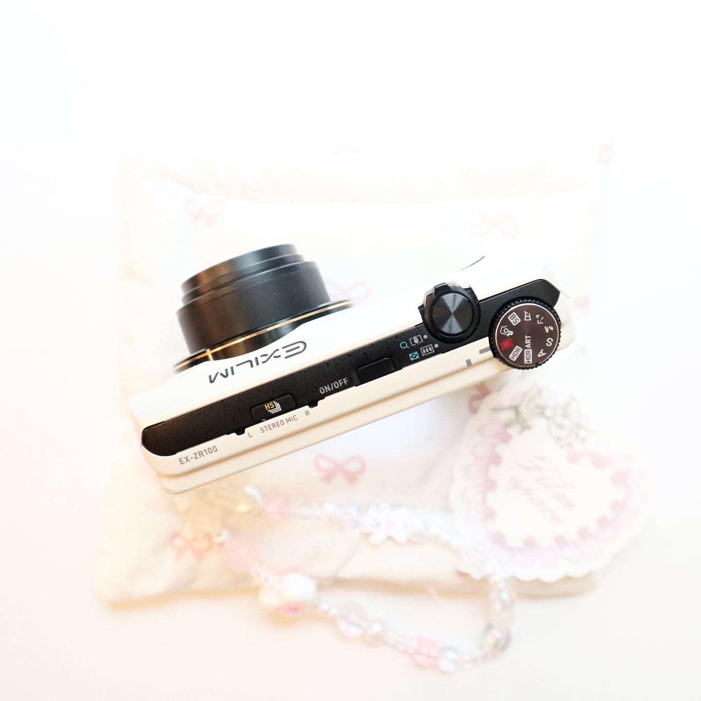 CASIO EXILIM ZR100 (WHITE)