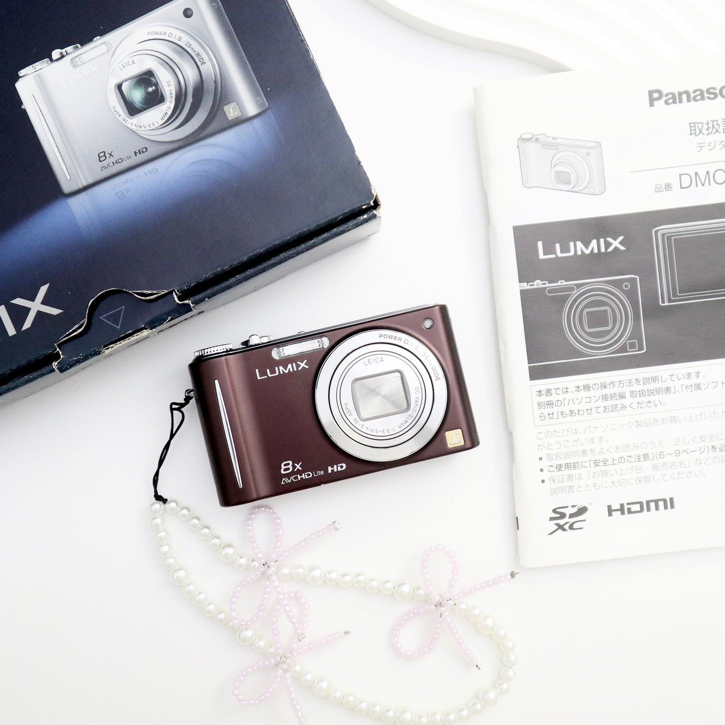 PANASONIC LUMIX DMC-ZX3 (Brown)