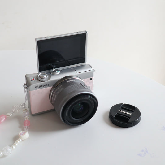 CANON EOS M100 (RARE PINK)
