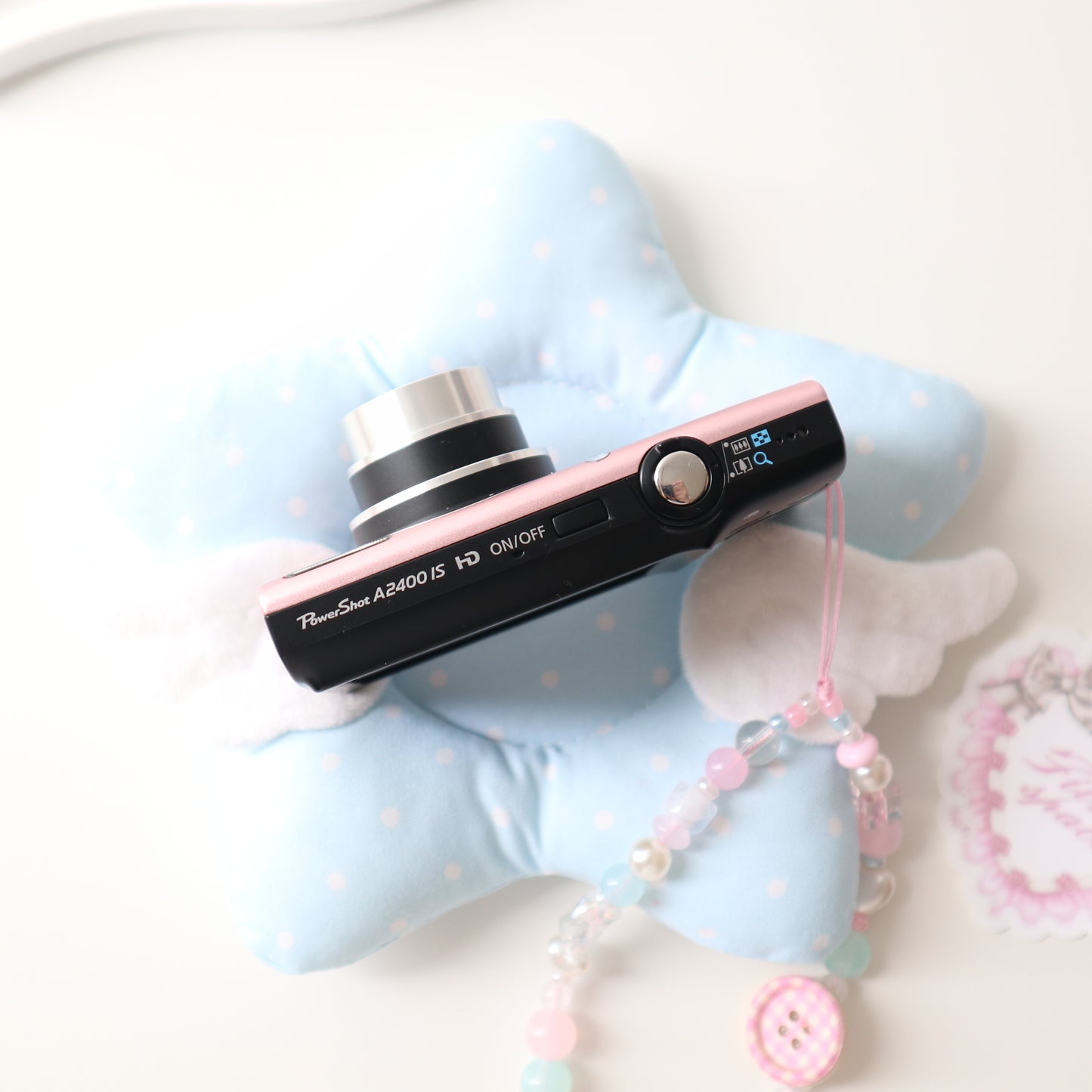 CANON POWERSHOT A2400 IS (LIGHT PINK)