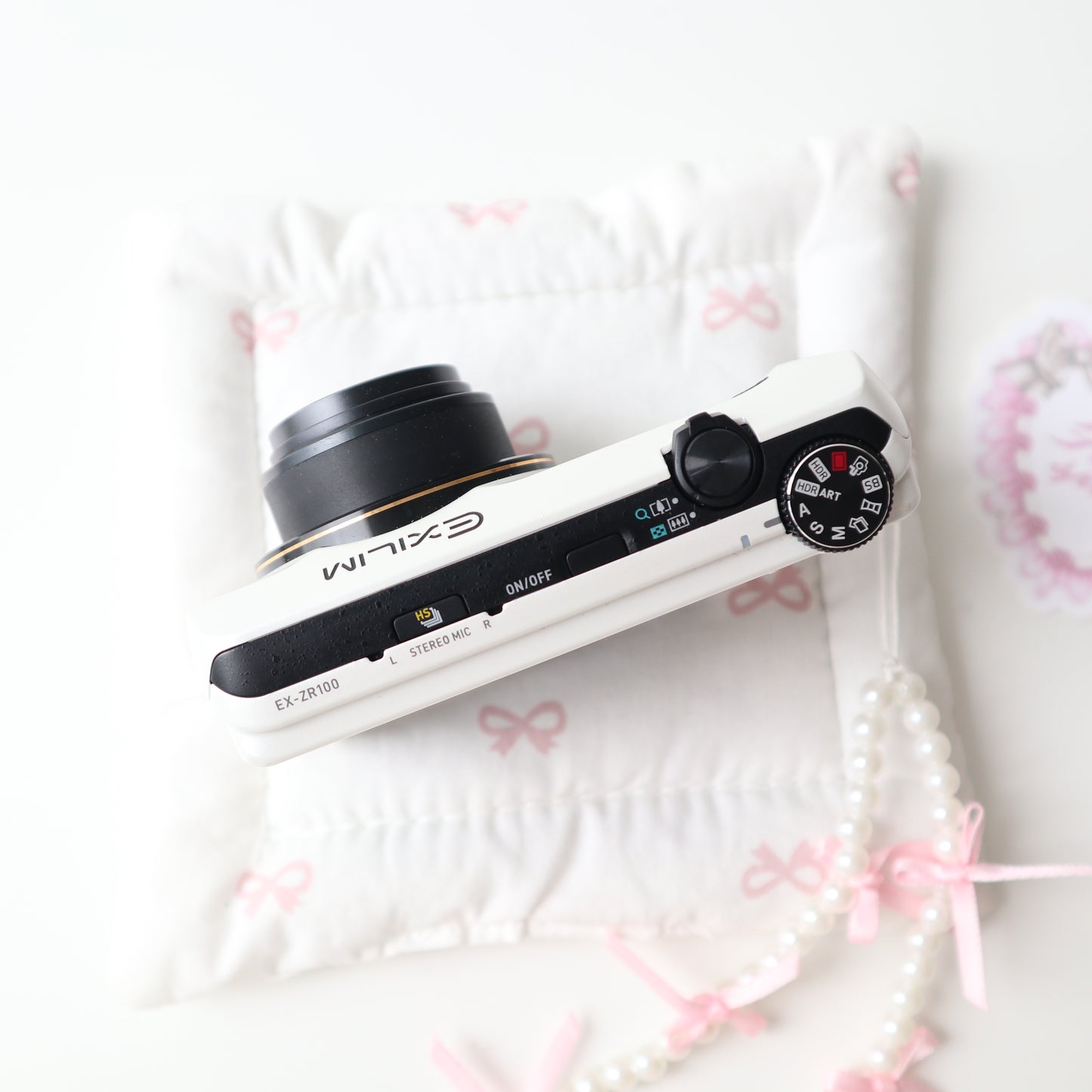 CASIO EXILIM ZR100 (WHITE)