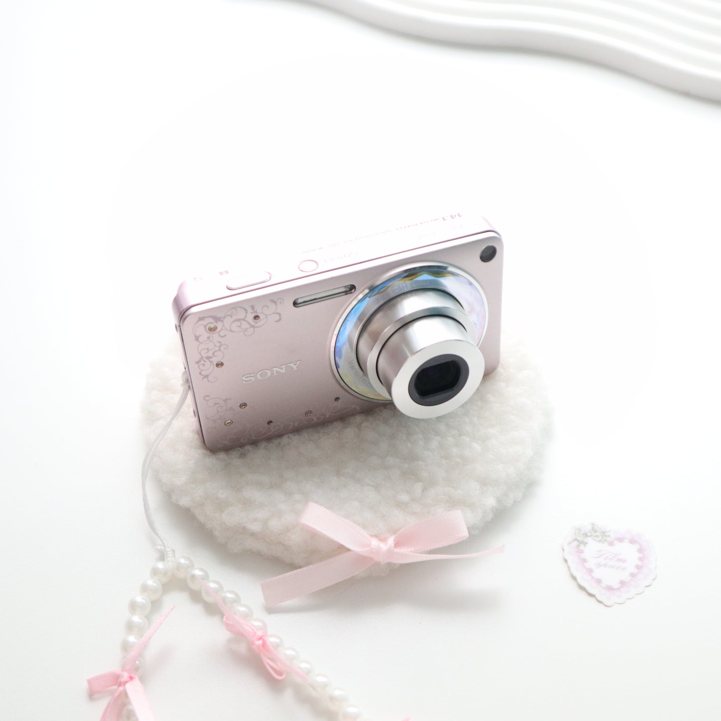 RARE SONY CYBERSHOT DSC-W350D (PINK ROSE)