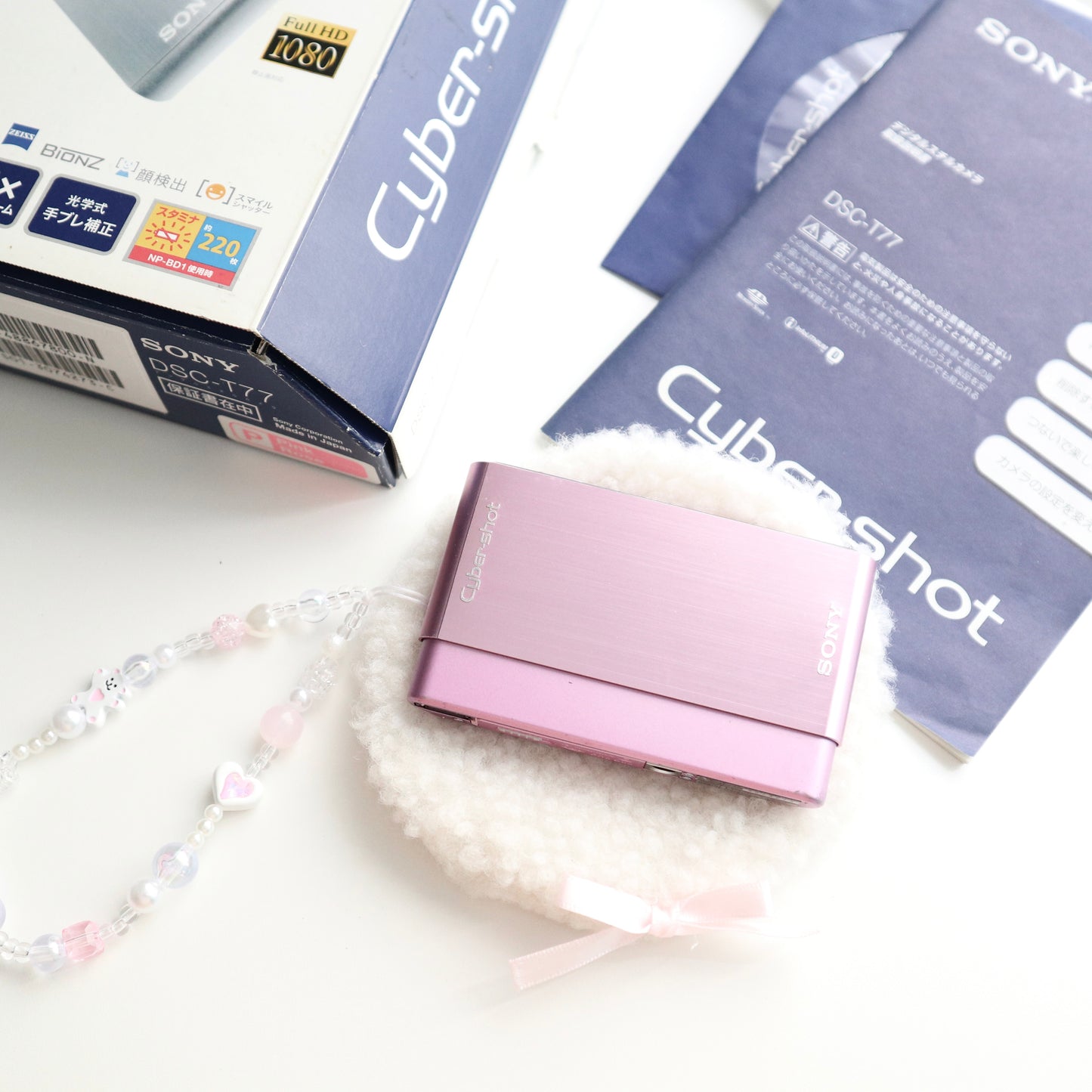 SONY CYBERSHOT DSC-T77 (PINK)