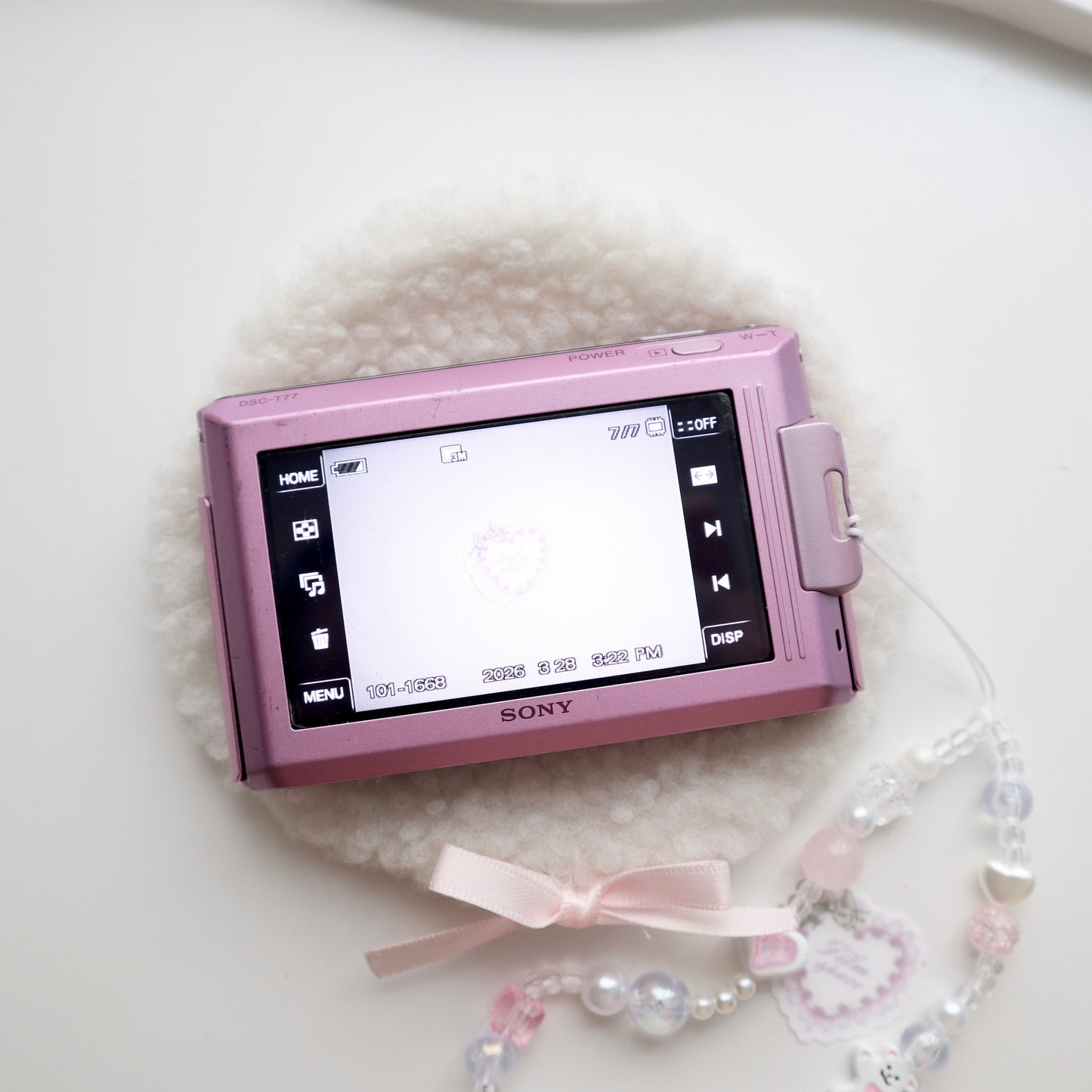 SONY CYBERSHOT DSC-T77 (PINK)