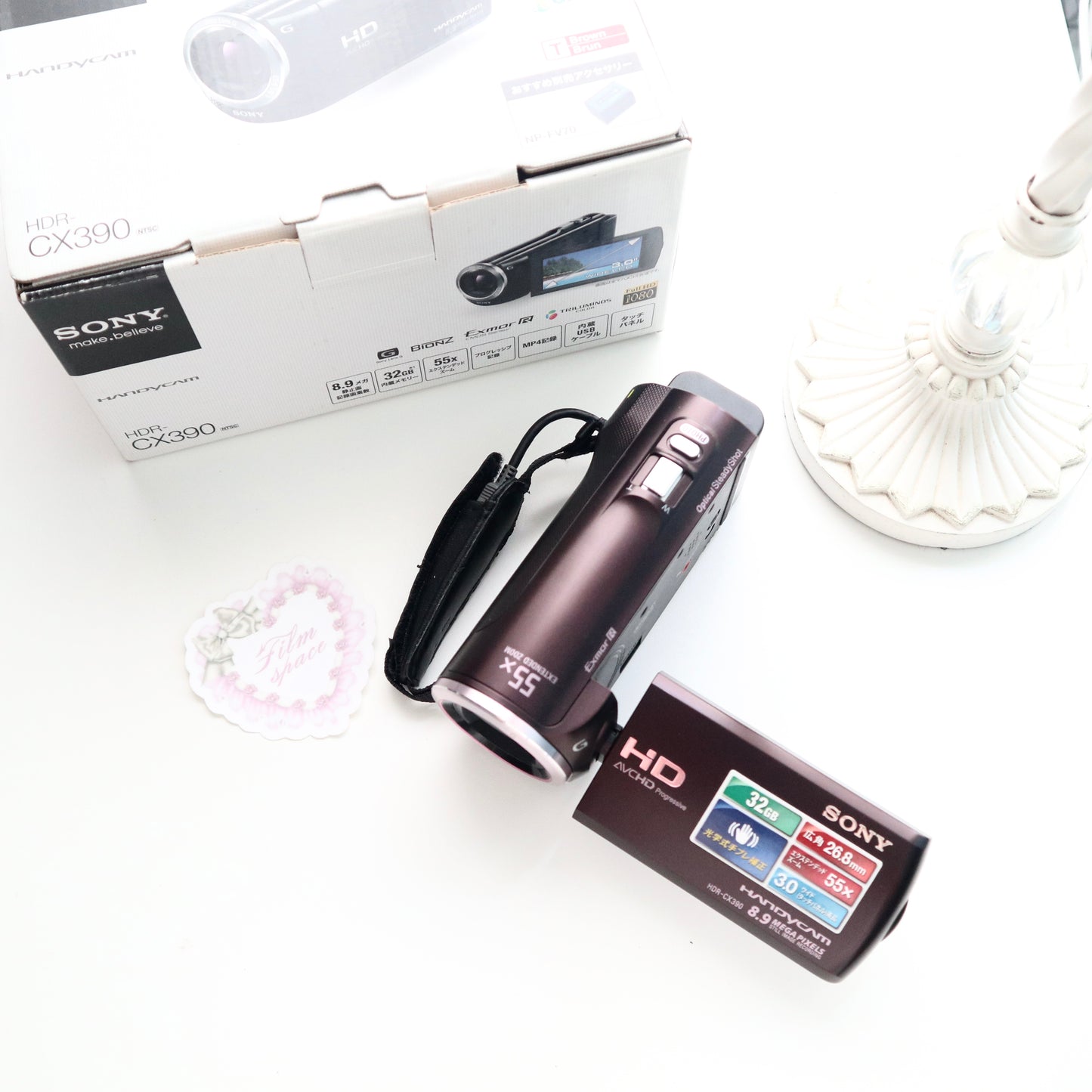 SONY HANDYCAM HDR-CX390 (BROWN)
