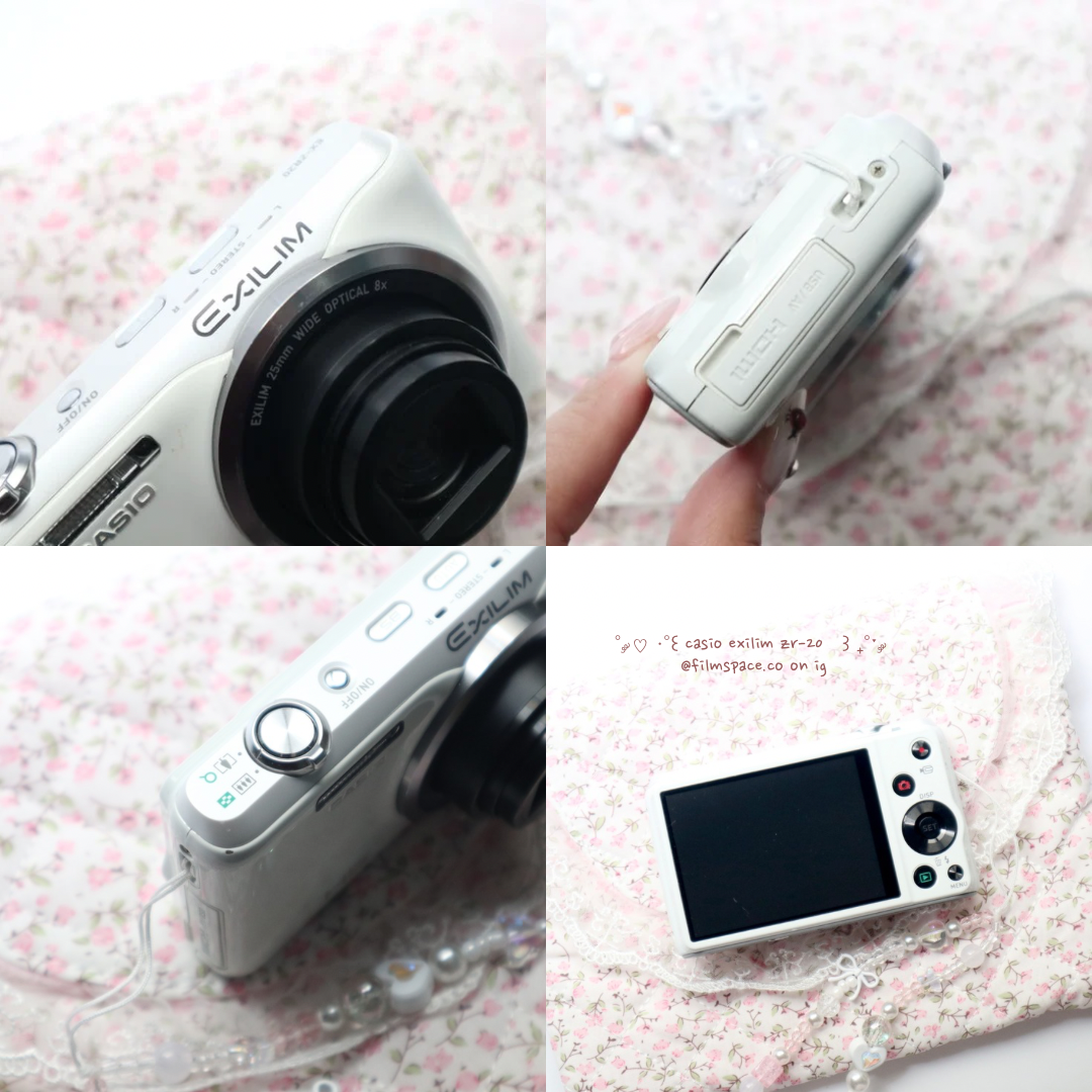 CASIO EXILIM ZR-20 (WHITE)