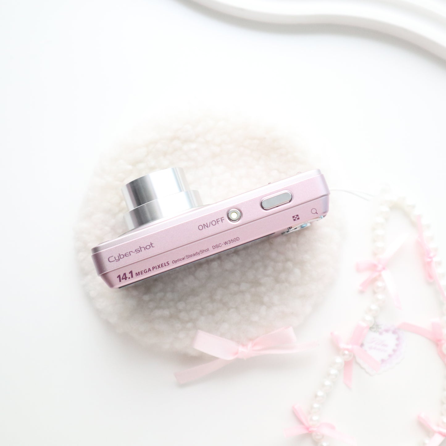 RARE SONY CYBERSHOT DSC-W350D (PINK ROSE)
