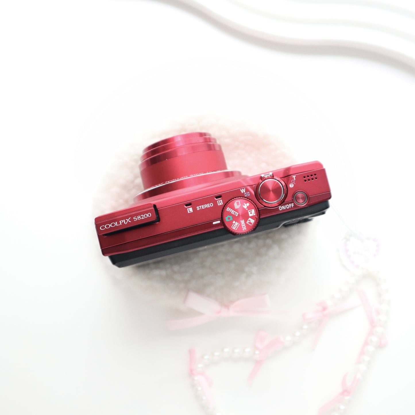 NIKON COOLPIX S8200 (RED)