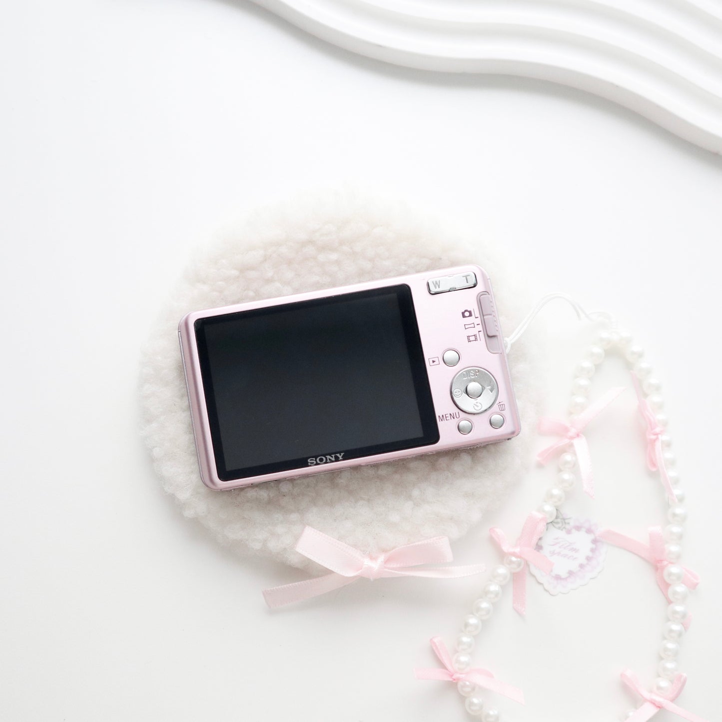 RARE SONY CYBERSHOT DSC-W350D (PINK ROSE)