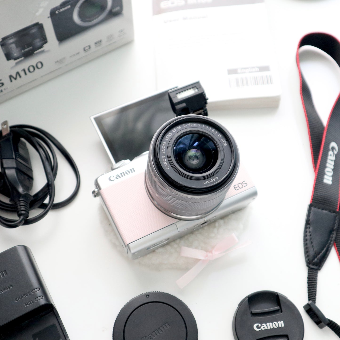 CANON EOS M100 (PINK)