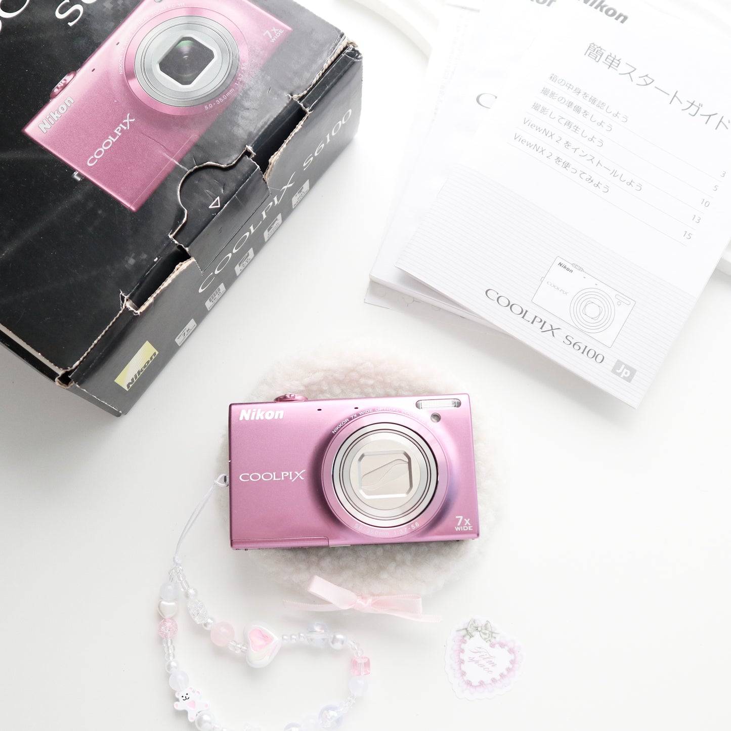 NIKON COOLPIX S6100 (PINK) | BOXED