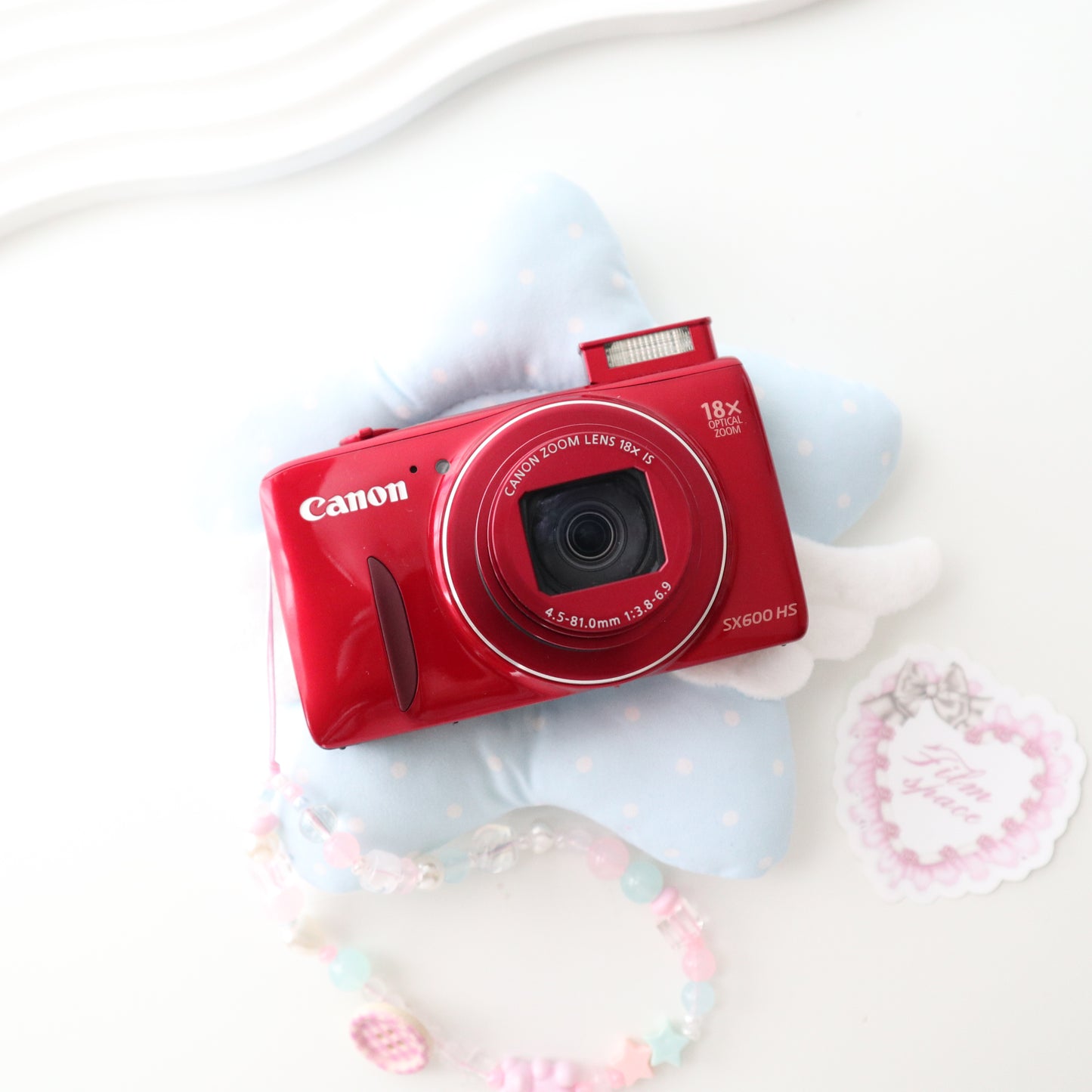 CANON POWERSHOT SX600 HS (RED)