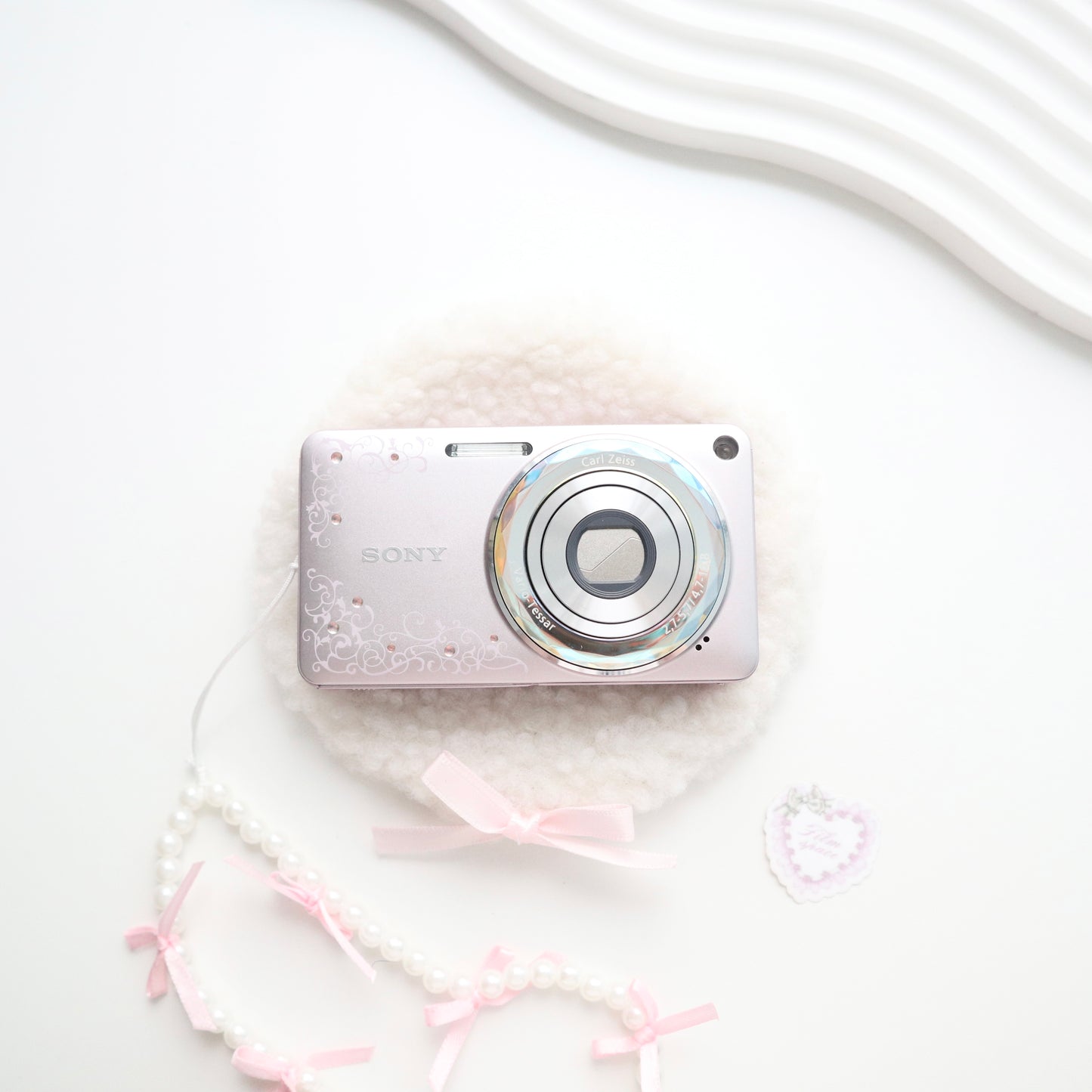 RARE SONY CYBERSHOT DSC-W350D (PINK ROSE)