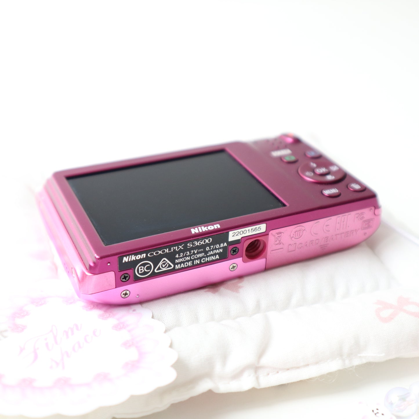 NIKON COOLPIX S3600 (PINK)