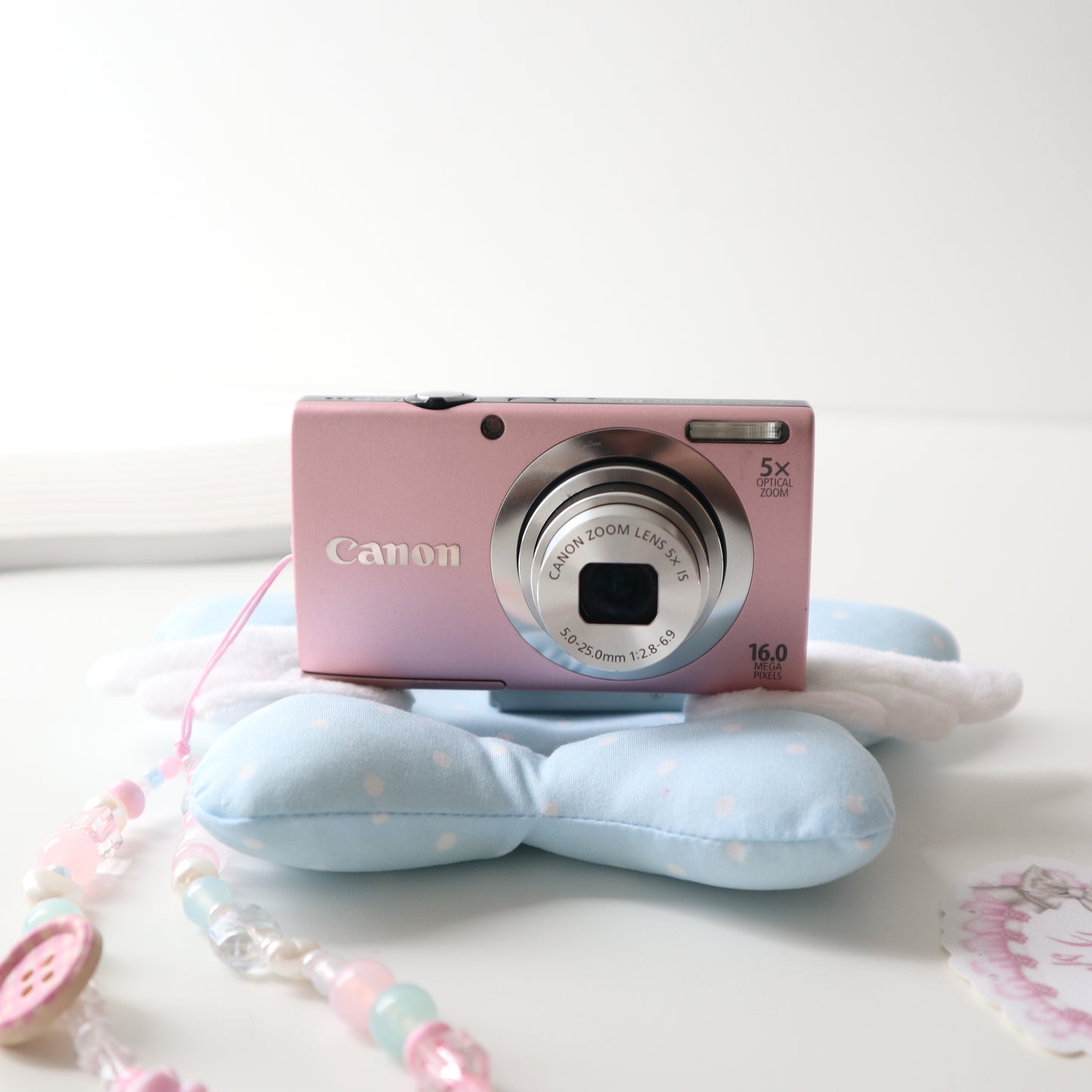 CANON POWERSHOT A2400 IS (LIGHT PINK)
