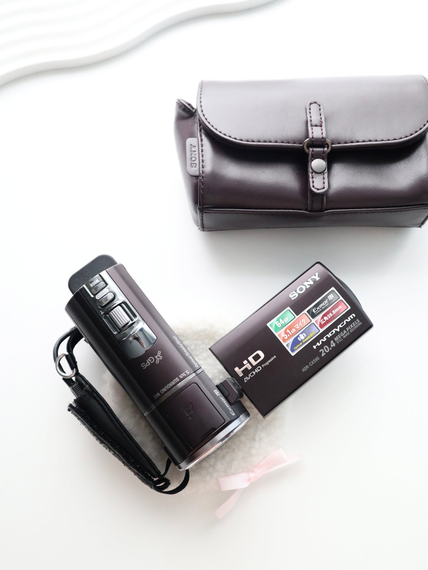SONY HANDYCAM HDR-CX590V (BROWN)