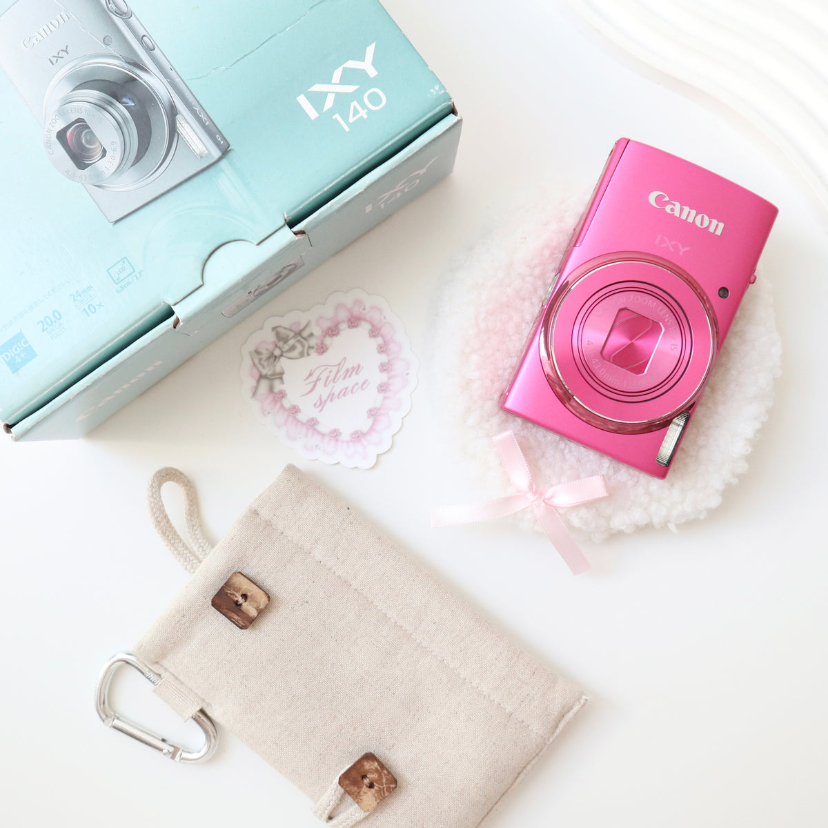 CANON IXY 140 BOXED (PINK)