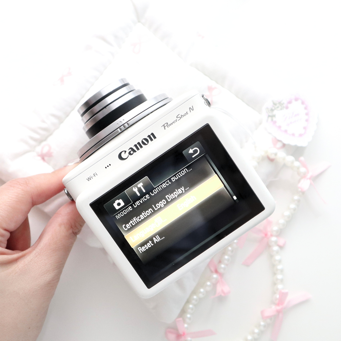 RARE CANON POWERSHOT N (WHITE)
