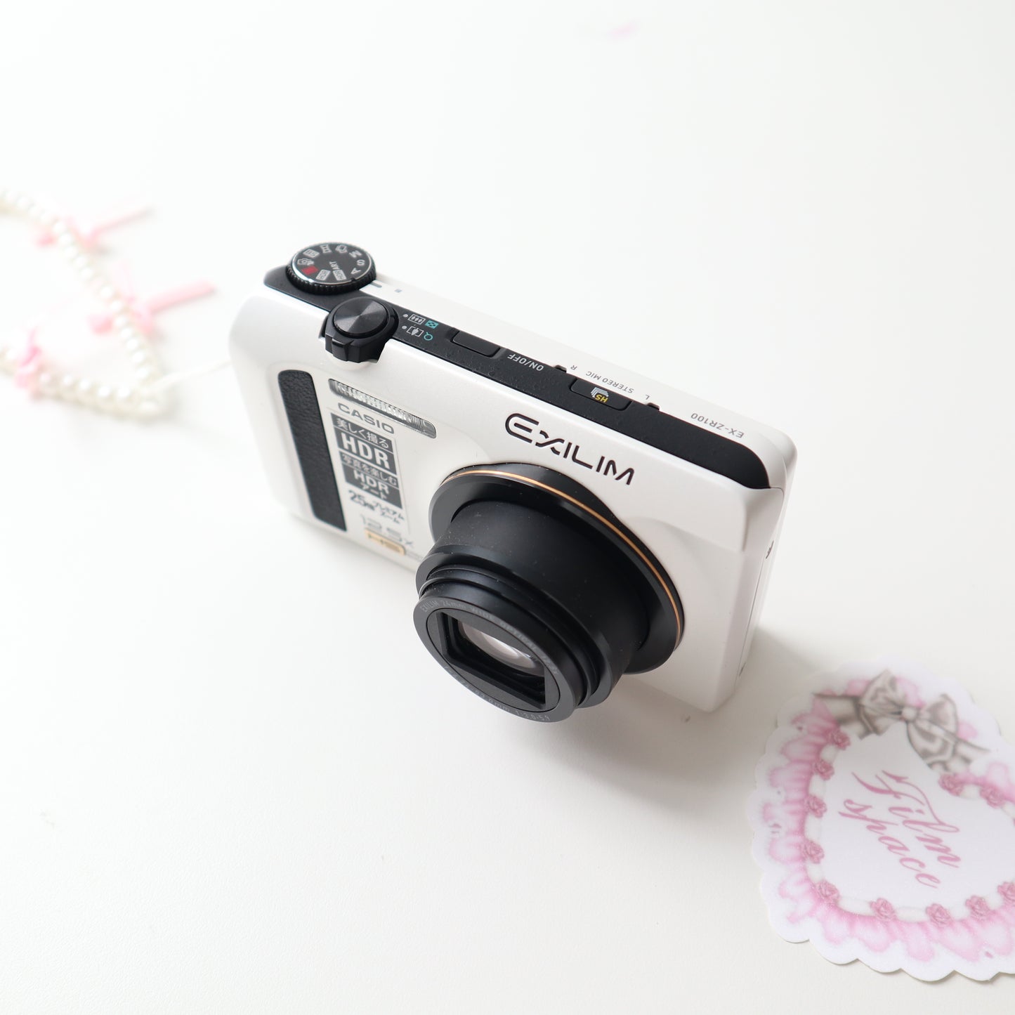 CASIO EXILIM ZR100 (WHITE)