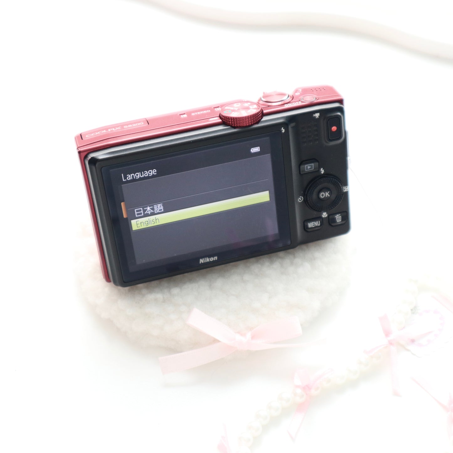NIKON COOLPIX S8200 (RED)