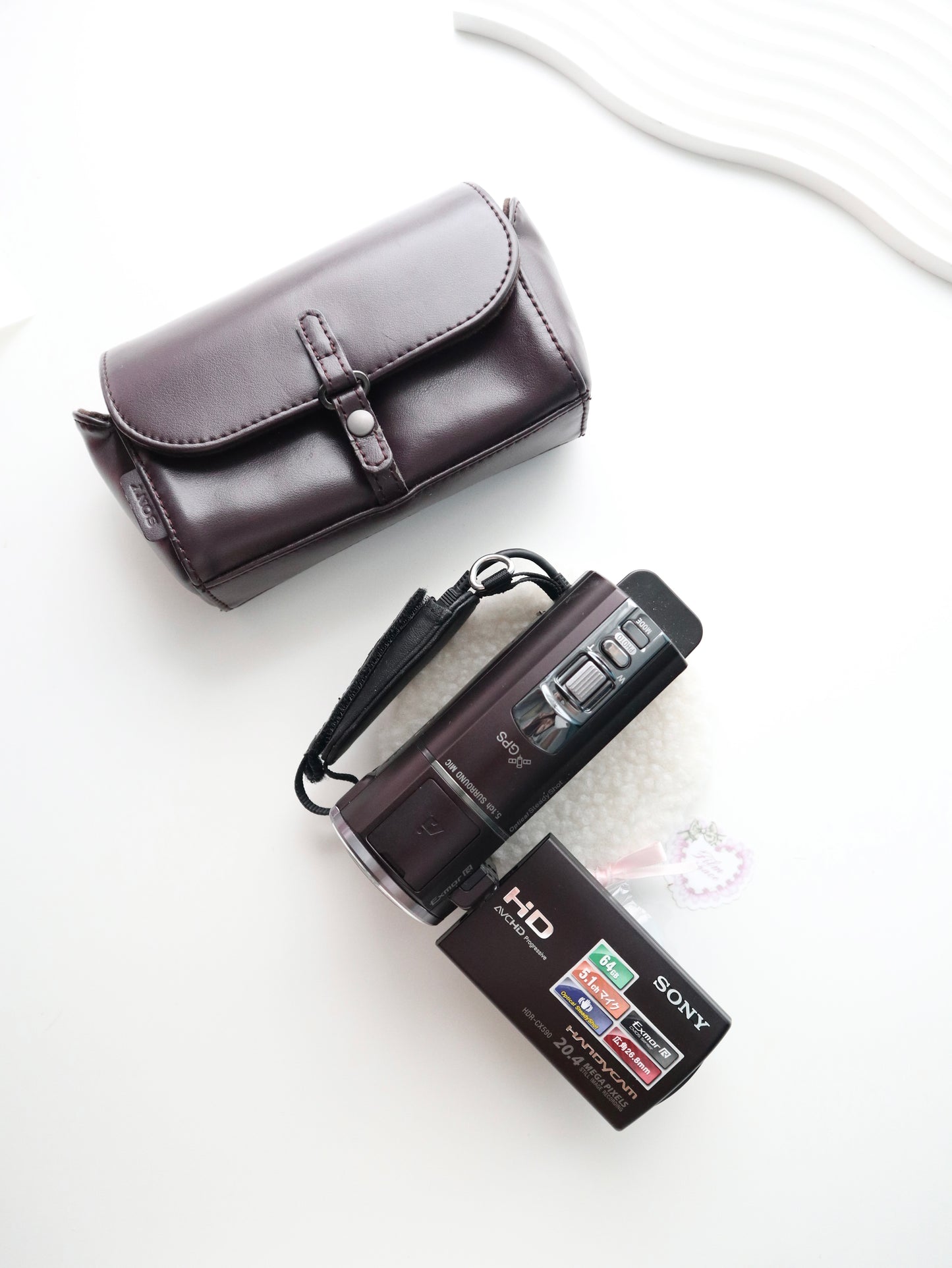 SONY HANDYCAM HDR-CX590V (BROWN)