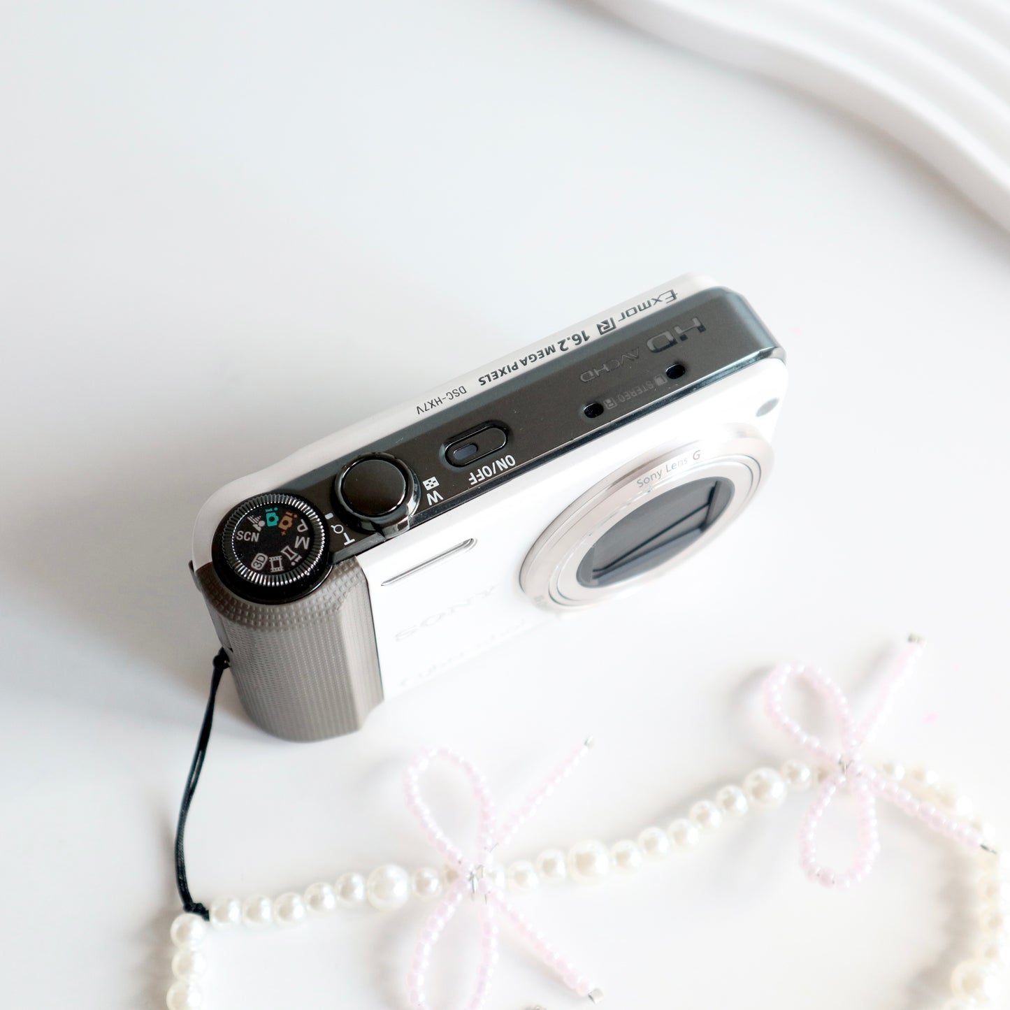 SONY CYBERSHOT DSC-HX7V (White)