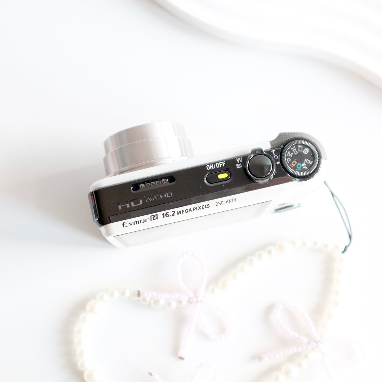 SONY CYBERSHOT DSC-HX7V (White)
