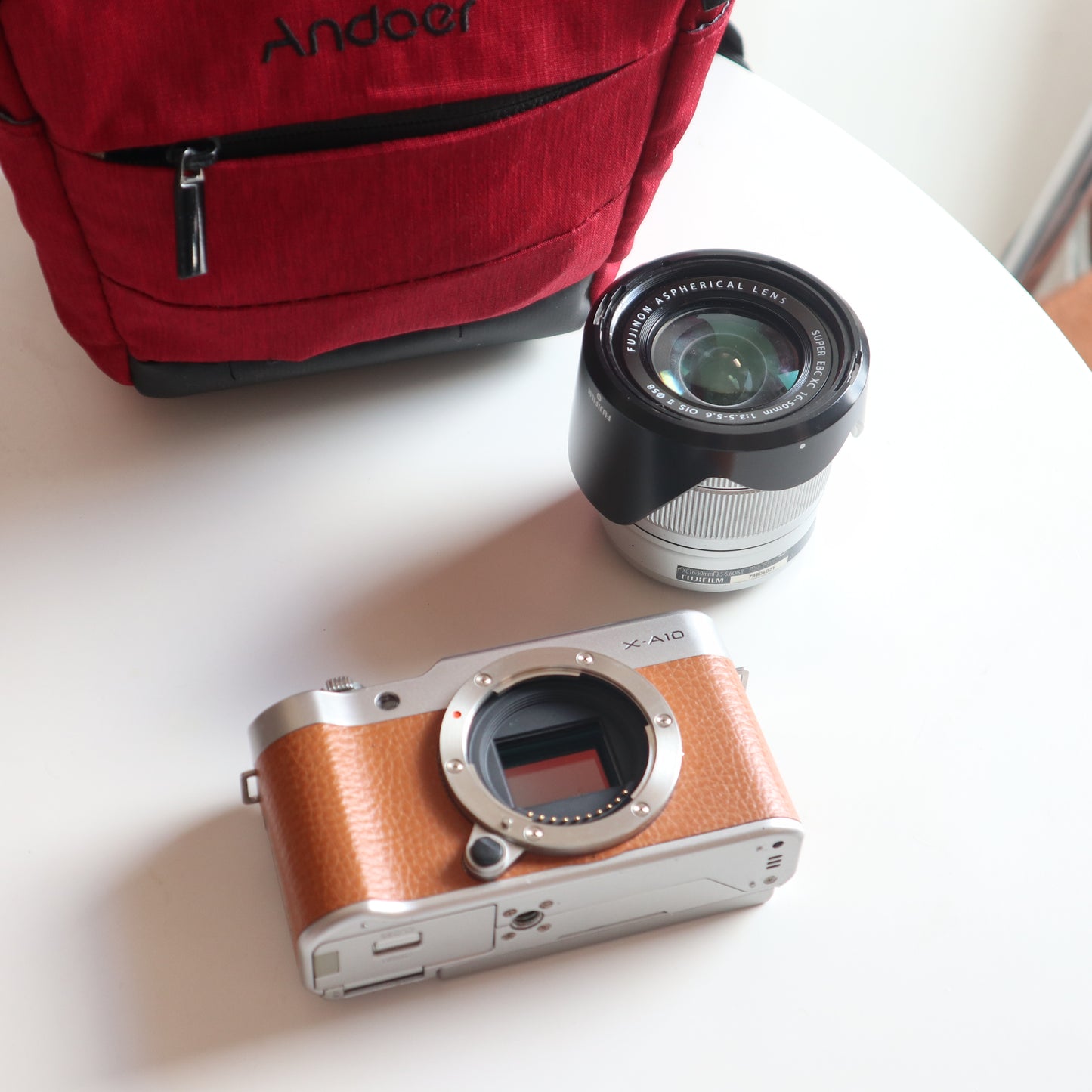 FUJIFILM X-A10 (BROWN)