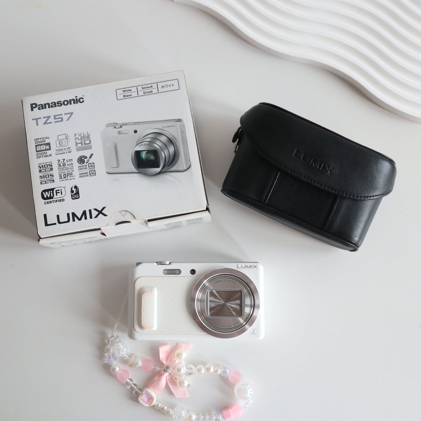 PANASONIC LUMIX DMC-TZ57 (White)