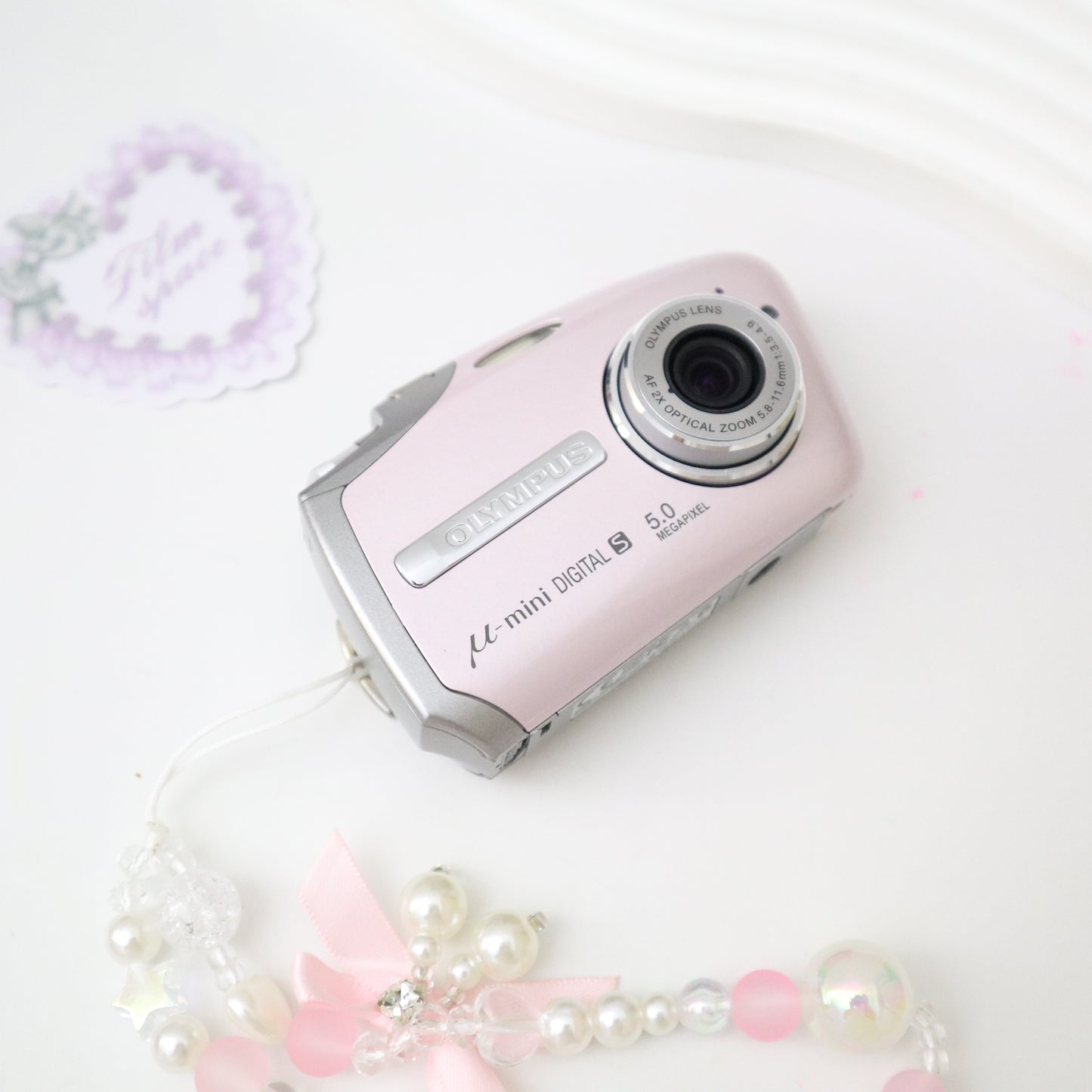 RARE OLYMPUS U-MINI S (BABY PINK)