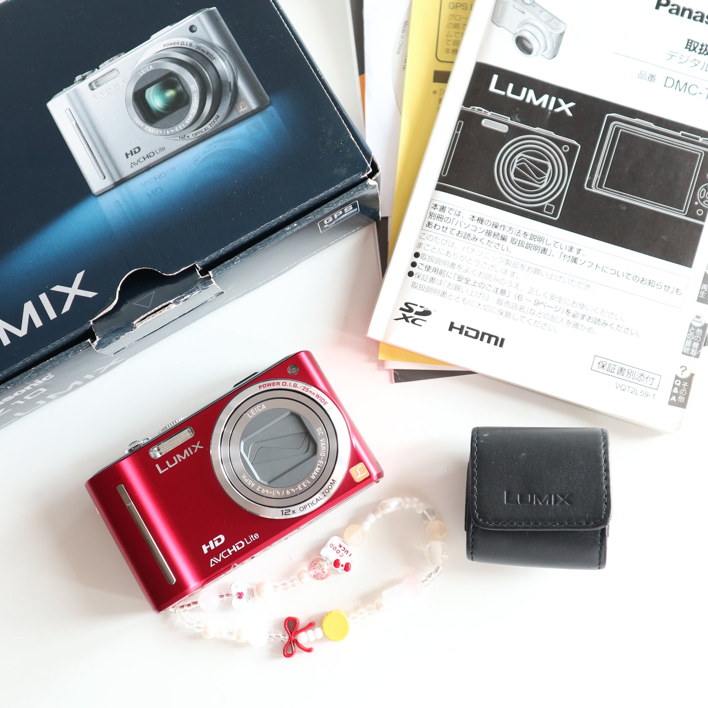 PANASONIC LUMIX DMC-TZ10 (RED)